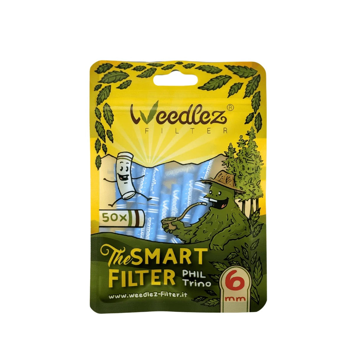 Weedlez Filter 50 Stk - 6mm