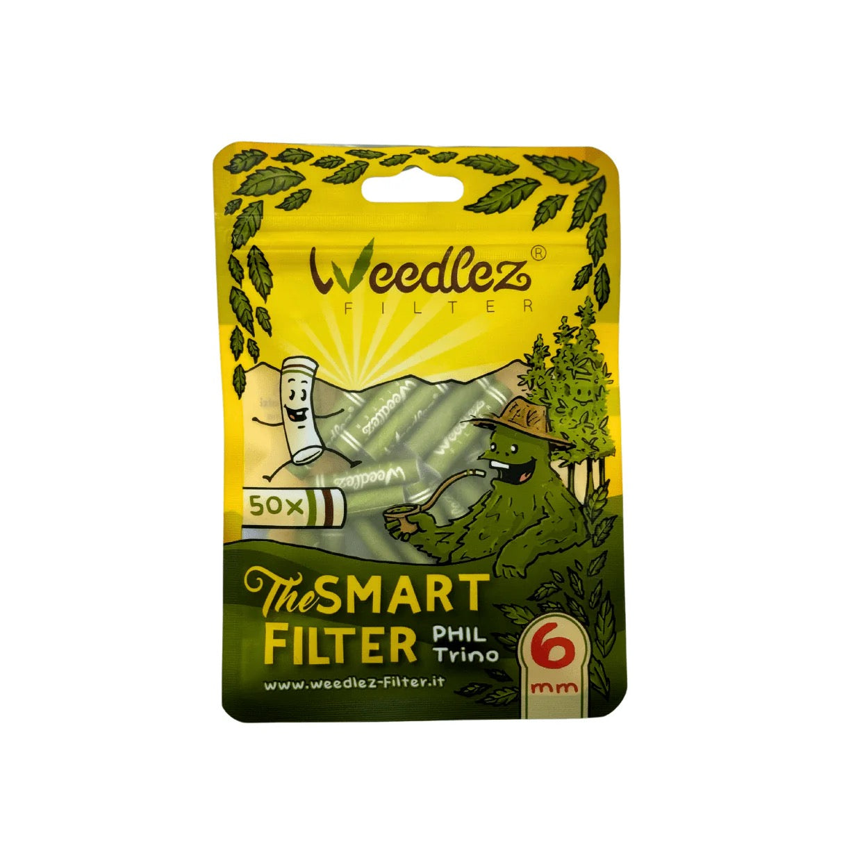 Weedlez Filter 50 Stk - 6mm