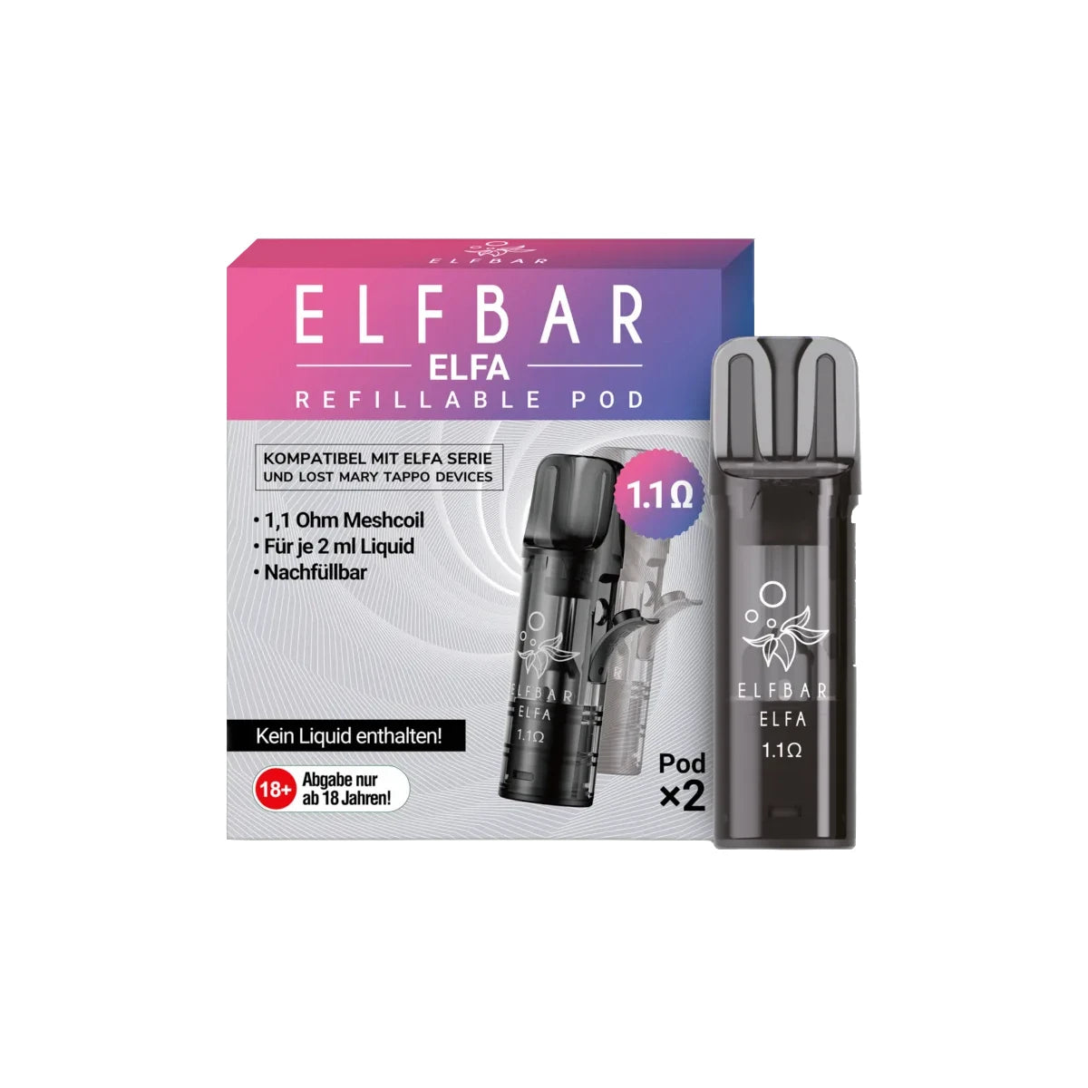 ELFBAR ELFA Refillable Pod 2er Pack
