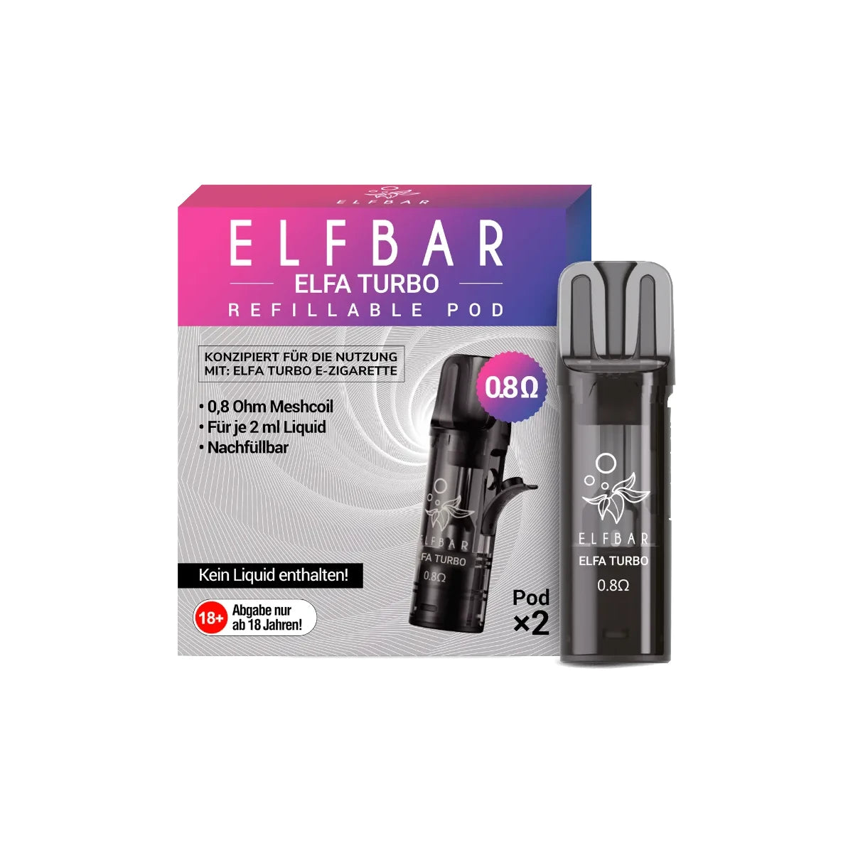 ELFBAR ELFA Refillable Pod 2er Pack