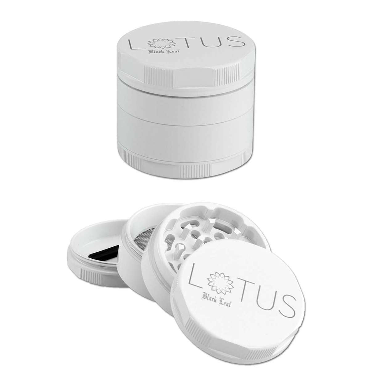 Black Leaf Lotus Grinder 4-tlg. 53mm