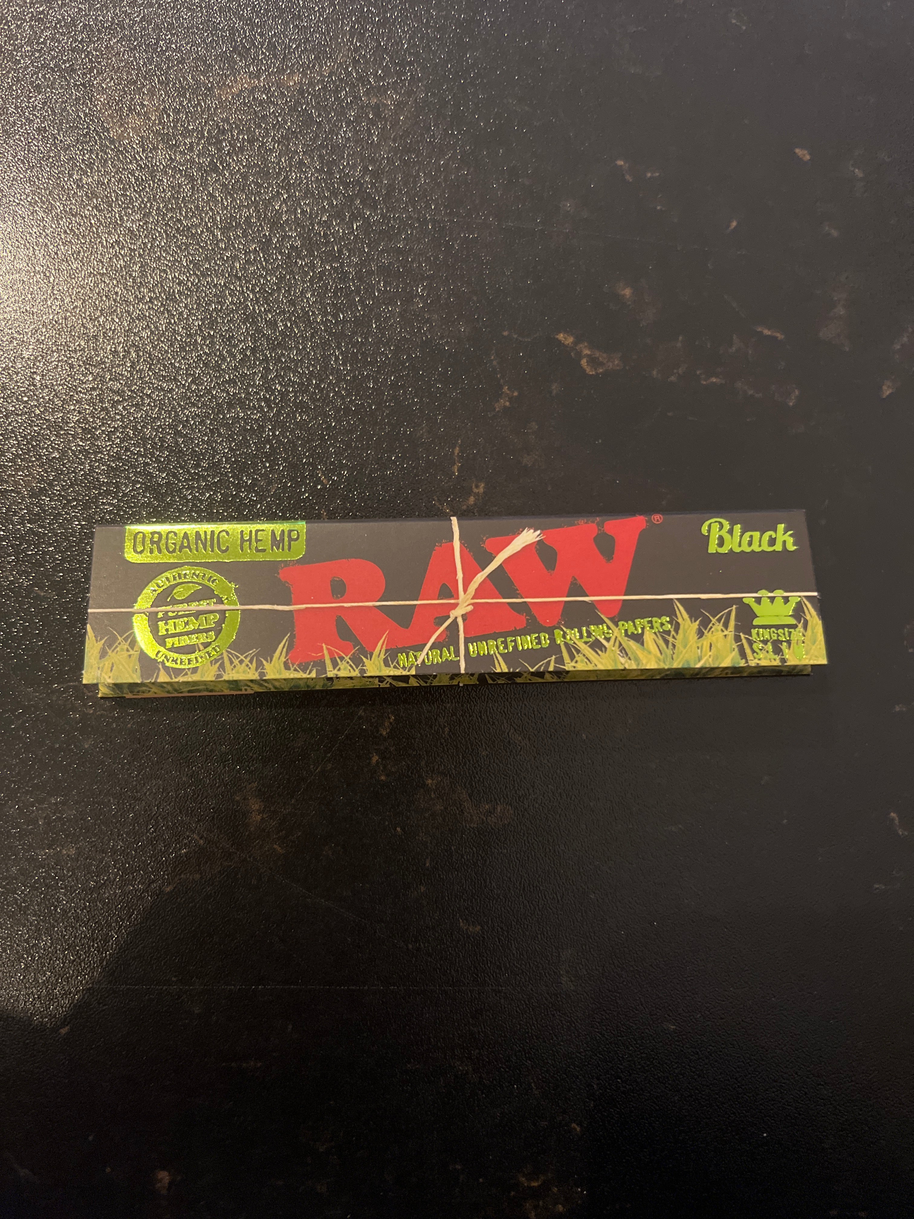 RAW Black Organic Hemp