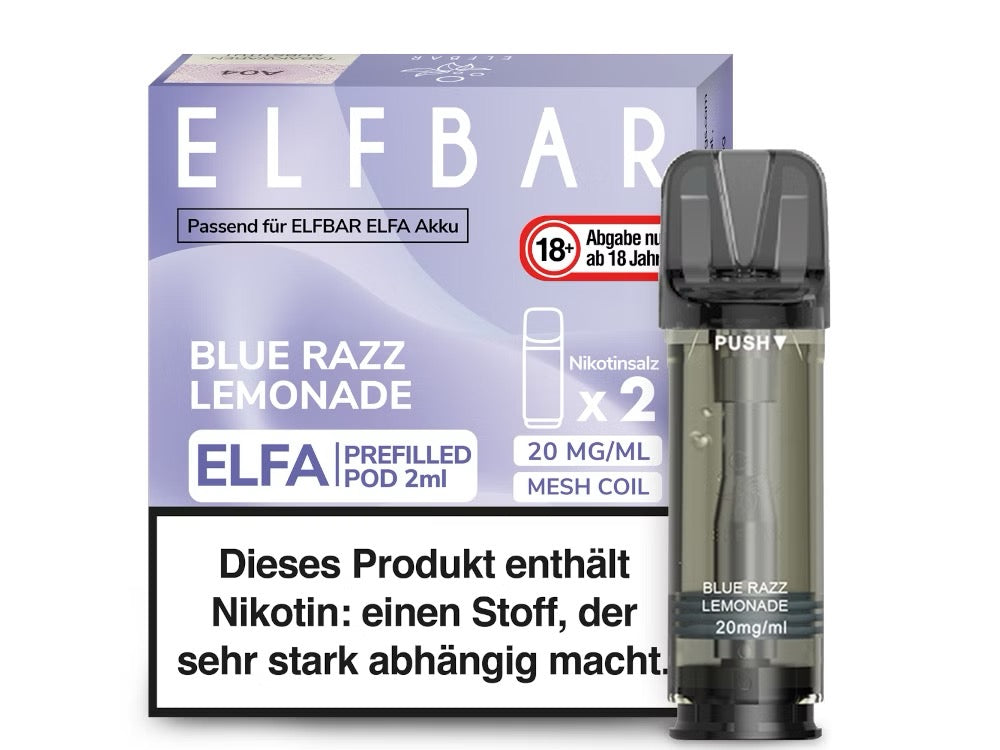 Elfa Pods Blue Razz Lemonade