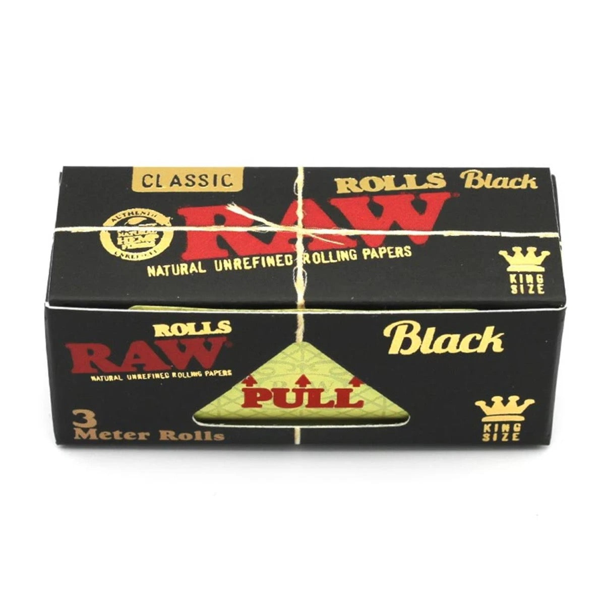 RAW Classic Black Rolls 3m