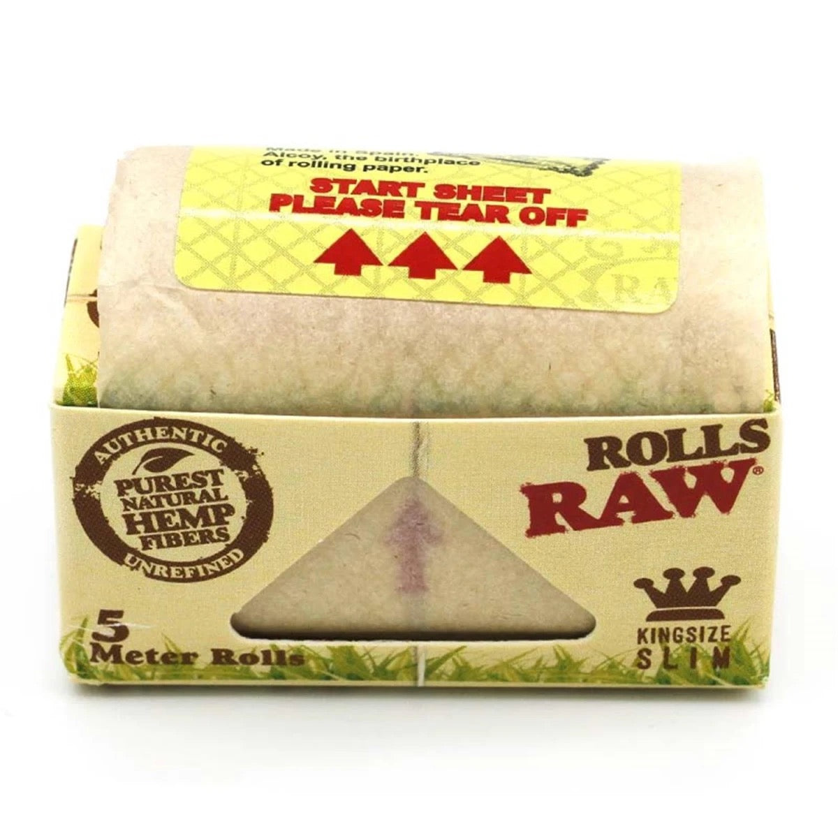 RAW Organic Hemp Rolls 5m