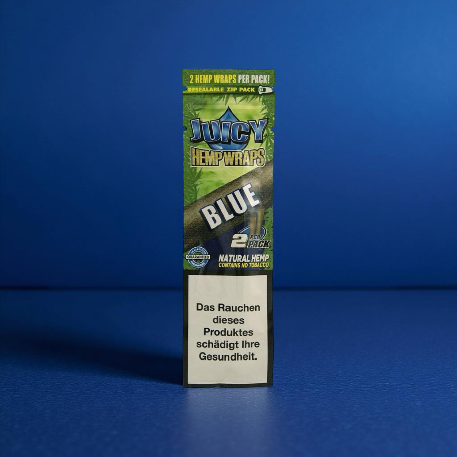Juicy Hemp Wraps Blaubeere