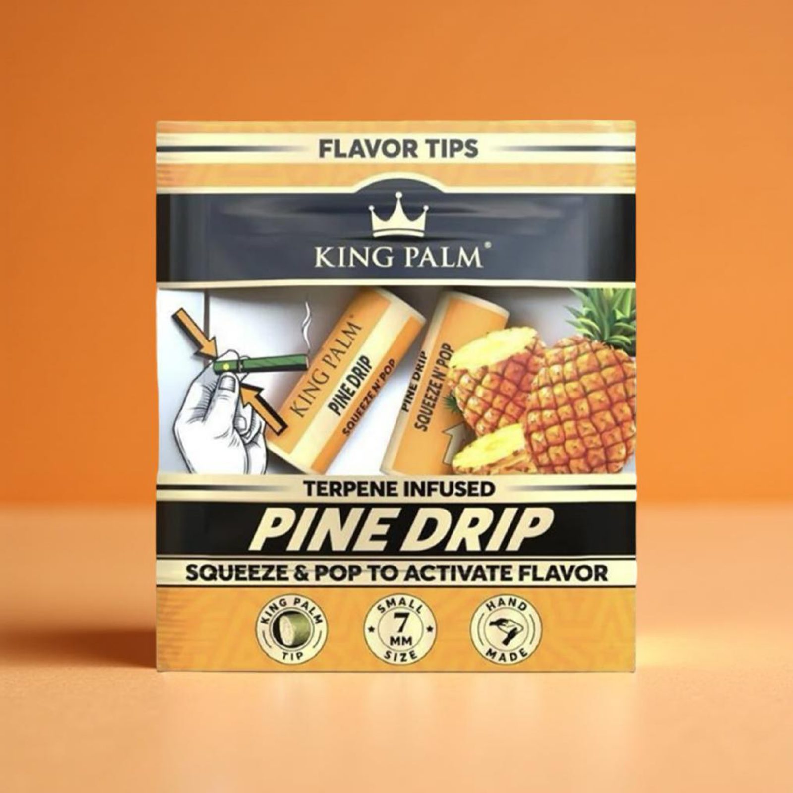 King Palm Flavored Tips Pineapple