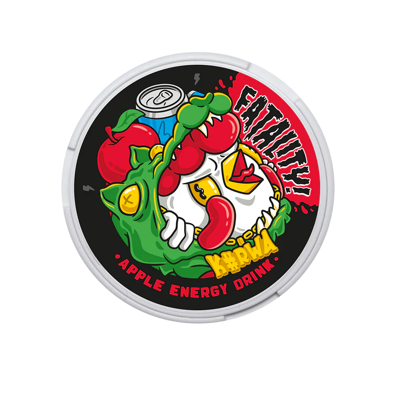Kurwa Fatality Apple Energy Drink